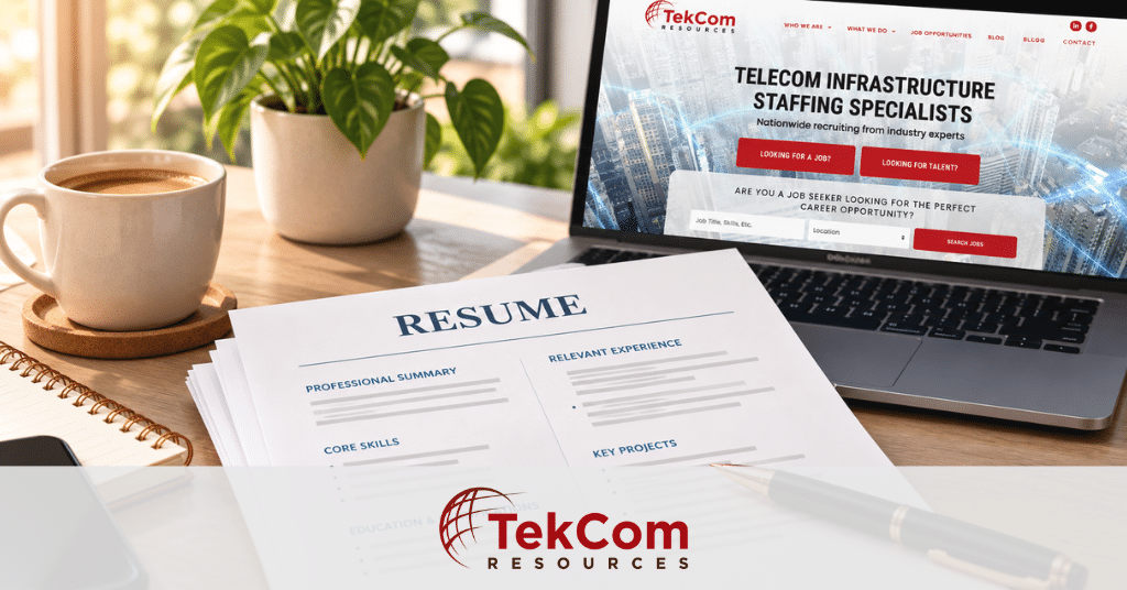 telecom-resume-tips-experience-employers-want
